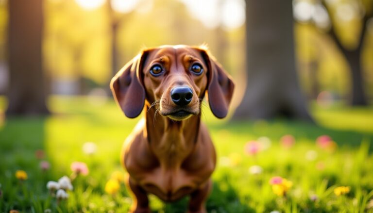 Teckel marron : découvrez les traits uniques de ce chien au pelage exceptionnel
