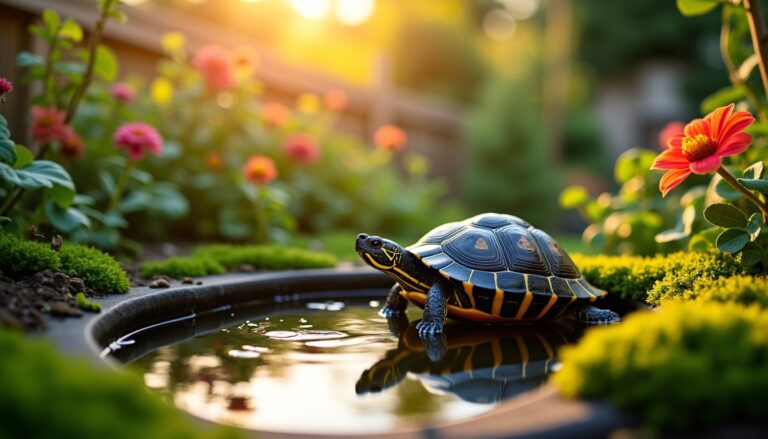 Aménager un enclos sûr et confortable pour votre tortue : guide pratique pour protéger votre compagnon à carapace