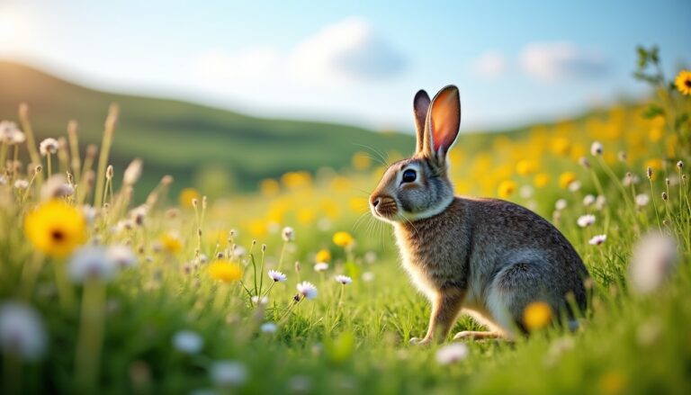 Lapin de garenne : explorer son habitat pour une cohabitation harmonieuse en milieu rural
