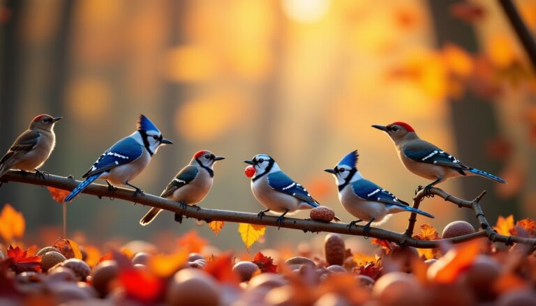Les oiseaux amateurs de noix : comment les identifier et comprendre leurs habitudes alimentaires