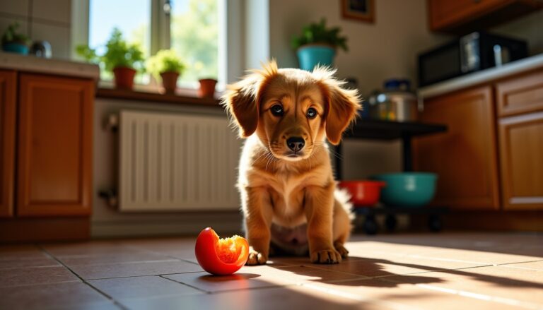 Mon chien a mangé une tomate : que faire et quelles précautions adopter ?