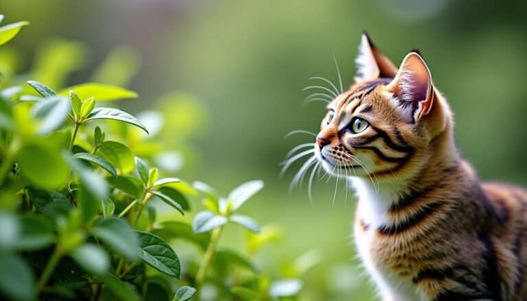 Chats et herbe : comprendre ce comportement intrigant et conseils pratiques pour les maîtres