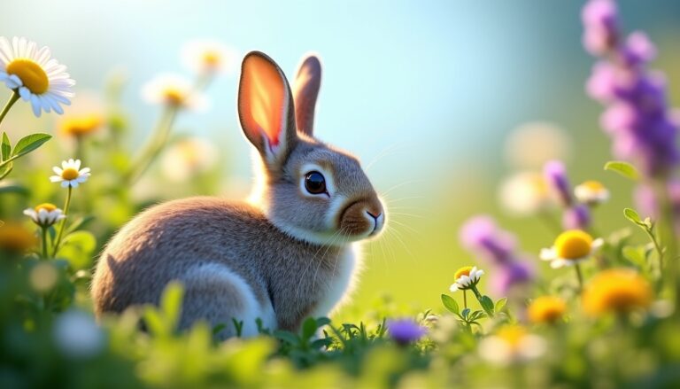 Bébé lapin : détecter les premiers indices de son développement naturel