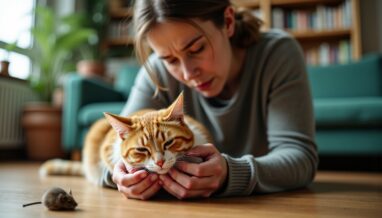 Chat et souris empoisonnée : reconnaître les symptômes et agir rapidement pour protéger votre compagnon