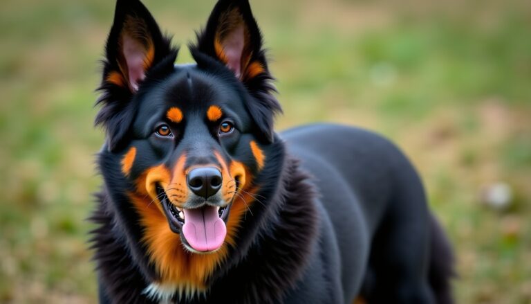 Découvrez le Beauceron Arlequin : Portrait complet et traits distinctifs de cette race remarquable