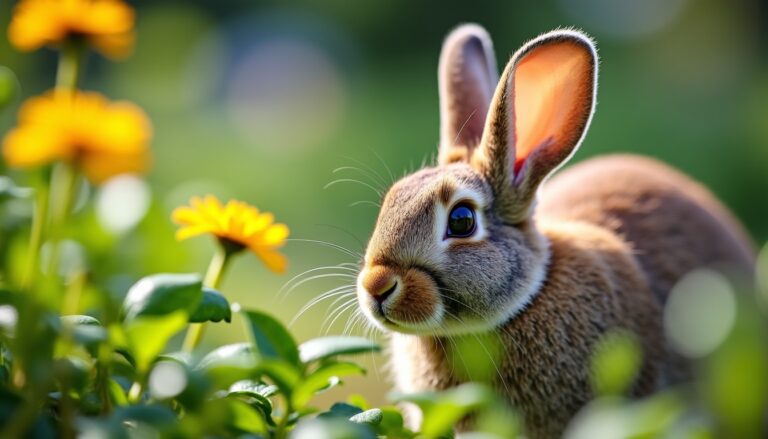 Découvrir la composition et les bienfaits du fumier de lapin pour un jardin fertile