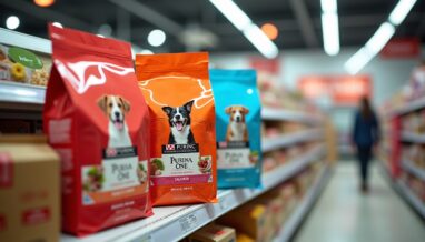 Croquettes pour chien Purina One : découvrez les saveurs poulet, saumon et formules sensibles disponibles chez Leclerc