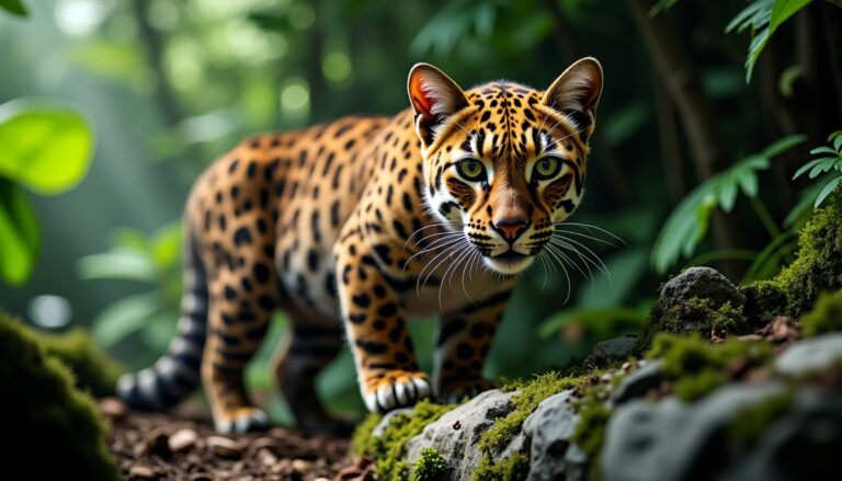 Chat léopard : Tout savoir sur ce motif félin sauvage et fascinant