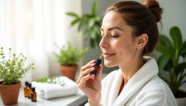 Huile essentielle contre les rides : remèdes naturels pour un visage, des yeux et un front éclatants